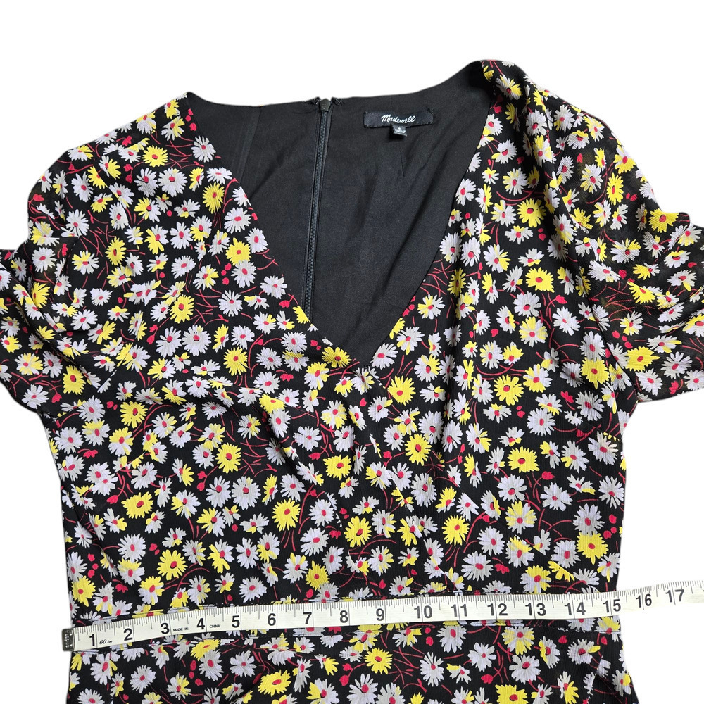 Madewell Wrap-Front Maxi Dress in French Floral Size:‎ 8 - Picture 4 of 7